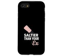 Salt Lover Sodium Addict NaCl Meme Flavor Fanatic Kitchen Case for iPhone SE (2020) / 7/8
