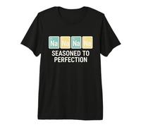 Salt Lover Sodium Addict NaCl Meme Flavor Fanatic Kitchen Premium T-Shirt