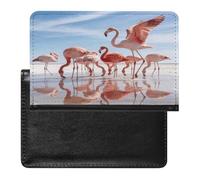 Salt Marsh Fireball Passport Holder Cover Wallet RFID Blocking Leather Passport Wallet Passport Cover Passport Protector Credit Card Hold Travel Accessories