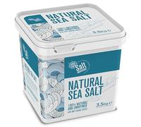 Salt Merchant Natural Sea Salt, 3.5kg - Pure, Unrefined Sea Salt for Everyday Cooking, Baking, Preserving & Finishing, Free from Additives, Ideal for Home & Professional Kitchens