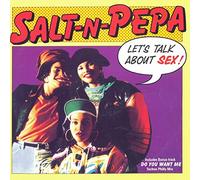 Salt 'N' Pepa - LET'S TALK ABOUT SEX 7 INCH (7" VINYL 45) UK FFRR 1991