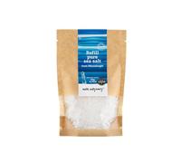 Salt Odyssey Greek Pure Sea Salt Refill in a Resealable Kraft Pouch - Natural Coarse Sea Salt Crystals for Salt Mills & Grinders, 190g (Pack of 2)