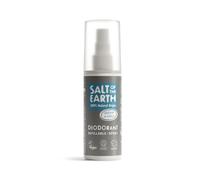 Salt Of Earth Vetiver Citrus Natural Deodorant Spray for Men 100ml - 4 Pack
