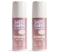 Salt of the Earth - 2 Pack Natural Roll On Deodorant Bundle (2 x 75ml) - Effective Protection, 100% Natural Origin Ingredients, Vegan Unisex Roll On, Made in the UK - Lavender and Vanilla