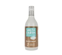Salt of the Earth - Natural Deodorant Roll on Refill - x7 Uses - Ginger & Jasmine -100% Natural Origin Ingredients - Vegan - Suitable for Men, Women & Children - 525ml