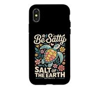 Salt of the Earth Matthew 5:13 Christian Turtle Case for iPhone X/XS