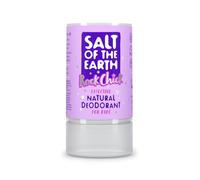 Salt of the Earth - Natural Crystal Deodorant Rock Chick for Kids - Fragrance Free, Vegan Formulas with Long Lasting Protection, Cosmos & Leaping Bunny Approved - 90g