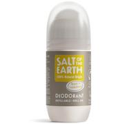 Salt of the Earth Natural Deodorant Refillable Roll-on - Amber & Sandalwood - 75ml