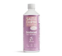 Salt Of the Earth - Natural Deodorant Roll On Refill Bottle, x7 Uses - Peony Blossom - Vegan, Long Lasting Protection, Leaping Bunny Approved, Made in the UK - 525ml