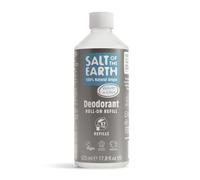 Salt of the Earth Natural Deodorant Roll On Refill Bottle x7 Uses Vegan 525ML