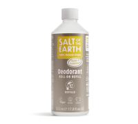 Salt of the Earth Natural Deodorant Roll On Refill Bottle x7 Uses Vegan 525ML