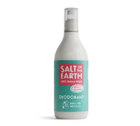 Salt of the Earth - Natural Deodorant Roll on Refill - x7 Uses - Melon & Cucumber - 100% Natural Origin Ingredients - Vegan - Suitable for Men, Women & Children - 525ml