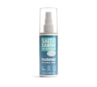 Salt of the Earth - Refillable Natural Deodorant Spray - 100% Natural Origin Ingredients - Vegan, Long Lasting Protection - Suitable For Women, Men & Kids - Ocean & Coconut - 100 ml