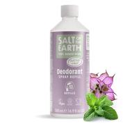 Salt of the Earth – Natural Deodorant Spray Refill – Clary Sage & Mint, Vegan – 500ml