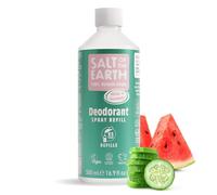 Salt of the Earth - Natural Deodorant Spray Refill - Melon & Cucumber - 100% Natural Origin Ingredients - Vegan - Suitable for Men, Women & Children - 500ml