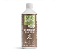 Salt of the Earth - Natural Deodorant Spray Refill - Certified Natural, Vegan, Long Lasting Protection, Leaping Bunny Approved, Made in the UK - 500ml (Oud & Bergamot)