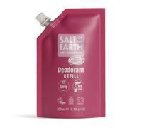 Salt of the Earth - Natural Deodorant Spray Refill Pouch, x3 Uses - Sweet Strawberry - Vegan, Long Lasting Protection, Leaping Bunny Approved, Made in the UK - 300ml