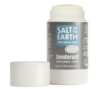 Salt of the Earth - Natural Deodorant Stick - 100% Natural Origin Ingredients, Aluminium Free, Vegan, Long Lasting Protection, Refillable, Made in The UK 84g (Vetiver & Citrus)