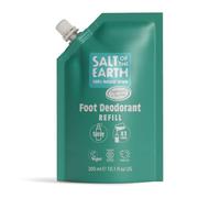 Salt of the Earth - Natural Foot Spray Refill Pouch, x3 Uses - Foot Spray - Vegan, Long Lasting Protection, Leaping Bunny Approved, Made in the UK - 300ml