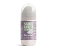 Salt of the Earth - Natural Refillable Roll On Deodorant - Clary Sage & Mint - Vegan Formula with Long-Lasting Protection - Made in the UK - 75ml