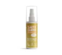 Salt of the Earth - Refillable Natural Deodorant Spray - 100% Natural Origin Ingredients - Neroli & Orange Blossom - Suitable For Women, Men & Kids - Vegan - Smart Refillable Format - 100 ml