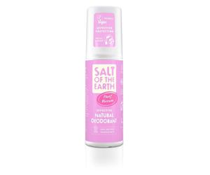 Salt Of the Earth Peony Blossom Natural Deodorant Spray 100ml - 4 Pack