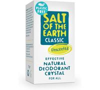 Salt Of The Earth Plastic Free Natural Deodorant Crystal Stick Unscented Vegan