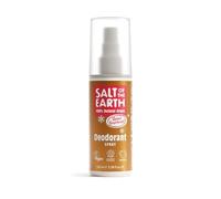 Salt of the Earth - Refillable Natural Deodorant Spray - 100% Natural Origin Ingredients - Vegan, Long Lasting Protection - Suitable For Women, Men & Kids - 100ml (Spiced Gingerbread)