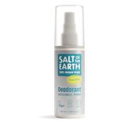 Salt of the Earth - Refillable Natural Deodorant Spray - 100% Natural Origin Ingredients - Vegan, Long Lasting Protection - Suitable For Women, Men & Kids - 100ml (Unscented)