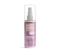 Salt of the Earth - Refillable Natural Deodorant Spray - 100% Natural Origin Ingredients - Vegan, Long Lasting Protection - Suitable For Women, Men & Kids - Peony Blossom - 100ml