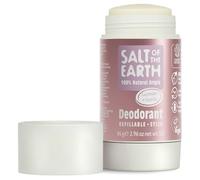 Salt of the Earth - Refillable Natural Deodorant Stick - Lavender & Vanilla - Aluminium Free with 100% Natural Origin Ingredients, Vegan & Long Lasting Protection for Women, Men & Kids - 84g