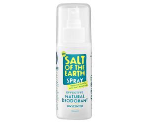 Salt of the Earth Unscented Refillable Deodorant Spray - 100ml