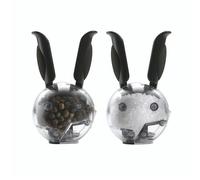 Salt & Pepper Grinder Mini Magnetic PepperBall Adjustable Ultra-Fine Coarse