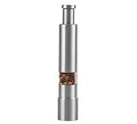 Salt Pepper - Hand Pressed Button | Manual Breaker Set, Stainless Steel Salt Pepper Grinder for Cooking the Table, Modern Kitchen that Refillable Tools Are Refillable