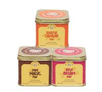 SALT PEPPER PODI Preparation Combo | MM Magic+Rich Rasam+Soulful Sambar Podi | Exquisite Blend of Aromatic Spices | Authentic South Indian Cuisine | Natural & Aromatic | 100g Each