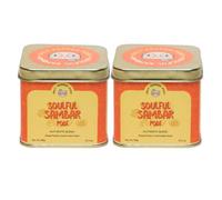 Salt Pepper Podi | Soulful Sambar Podi | Exquisite Blend of Aromatic Spices | Mouthwatering Taste | Authentic South Indian Cuisine | Natural & Aromatic - 100g (Pack of 2)