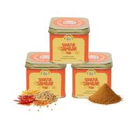 Salt Pepper Podi | Soulful Sambar Podi | Exquisite Blend/of Aromatic Spices | Mouthwatering Taste | Authentic South Indian Cuisine | Home Made | Natural & Aromatic - 100g (Pack of 3)