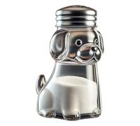 Salt Pepper Shaker, Funny Cooking Device with Stainless Steel Lid, 10.8 x 7 x 7 cm, Cute Salt and Pepper Shaker for the Kitchen in Animal Shape, for Grilling, Baking, Salad, Meat, Roasting, Picnic, St