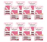 Salt Range - Lip Balm with Cherry and Shea Butter - Moisturising and Soothing Moisturising Cream for Deep Nutrition, Organic Chapstick Pack of 12 (24 Pieces) for Soft Lips