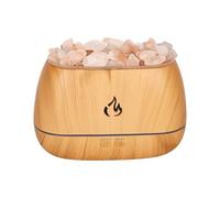 Salt Rock Aroma Diffuser - Oil Humidifier, LED Light Purifier | 7 Colors Night Lamp For Home Fragrance Therapy, Indoor Room Humidity Device