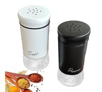 Salt Shaker for the Kitchen, 2-Piece Container, Camping Container for Home Cooks, Apartment, Dining Table, Counter, Patio, Breakfast, Picnic, Office, Lunch Area, Buffet