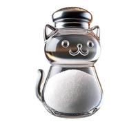 Salt Shaker for the Kitchen, Funny Kitchen Gadget with Stainless Steel Lid, Animal Shaped Salt and Pepper Shaker, for Barbecue, Baking, Salads, Meat, Roasting, Home, Picnic