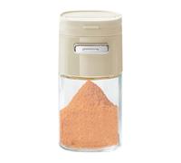 Salt Shaker | Glass Sugar Dispenser Pourer - Precise Quantitative Seasoning Pourer, Non-Slip Pepper Container for Kitchen Dining Table