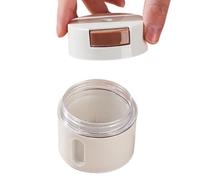 Salt Shaker - Quantitative Seasoning Containers | Magnetic Seasoning Jar for Even Distribution on Food,5g Jars for Dispenser