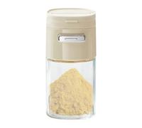 Salt Shaker - Sugar Dispenser - Glass Sugar Dispenser Pourer - Wear-Resistant Pepper Container with Wide Diameter Design for Kitchen Table | Easy-Pour Jar for Daily Use