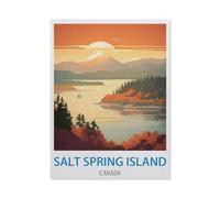 Salt Spring Island Canada,Puzzle 1000 Piece Jigsaw Puzzles for Adults, Classic Puzzle Difficult Puzzle for Kids Teenagers Educational Game Toys Gift for Home Travel(38x26cm)-CN14