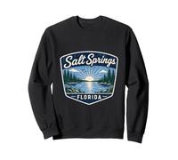 Salt Springs Florida Nature Scenic Lake Sunrise Outdoors Sweatshirt