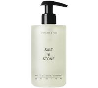 Salt & Stone Face Wash for Women & Men, Spirulina & Yuzu Gentle Facial Cleanser, Makeup Remover Pore Minimizer with Hyaluronic Acid, Squalane, Skin Care for All Skin Types, 7.2 oz