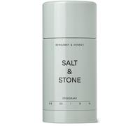 Salt & Stone Aluminum Free Deodorant | Extra Strength 48 Hour Protection for Women & Men | Made with Seaweed Extracts, Niacinamide & Prebiotics | Bergamot & Hinoki