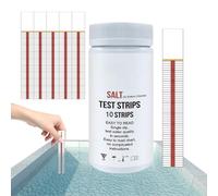 Salt Test Strips For Pool, Swimming Pool Saltwater Detection Strips, Multi-Purpose Water Testing Tool Supplies, Fast And Accurate Saltwater Pools Test Stripss For Water Hot Tub, Spa